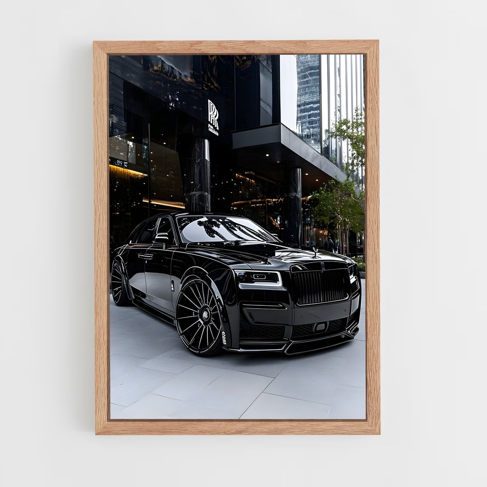 Poster voiture de luxe Rolls Royce – affiche Rolls-Royce (vue 4)